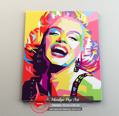 Marilyn Monroe Pop Art - Canvas Mérida Fine Print Art