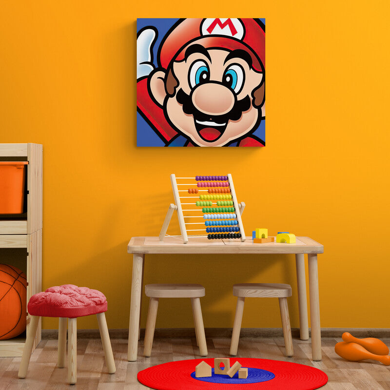Mario Bros 4 (Outlet) - Canvas Mérida Fine Print Art