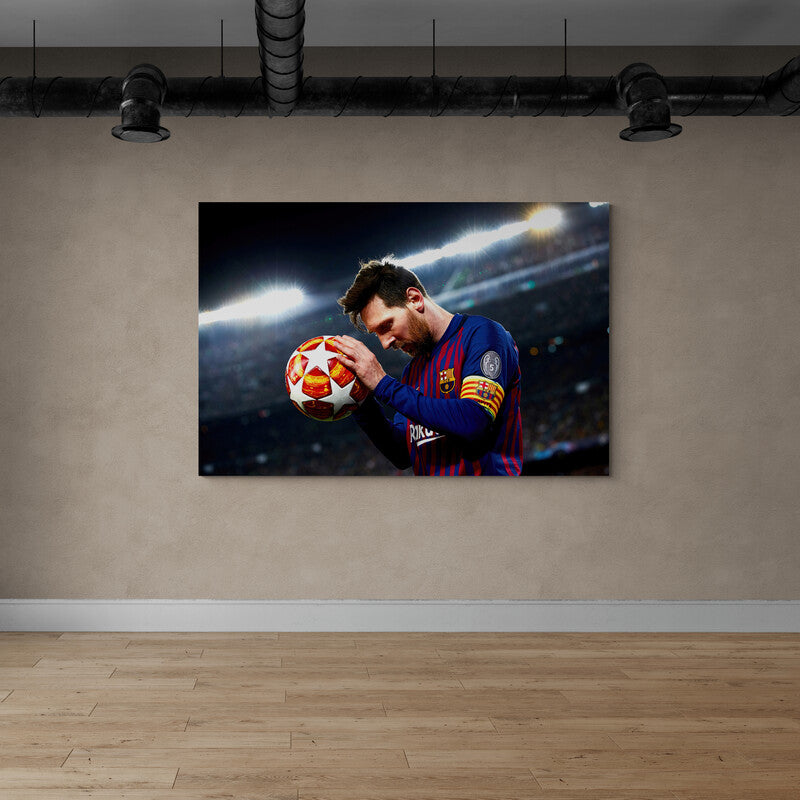 Messi #3 - Canvas Mérida Fine Print Art