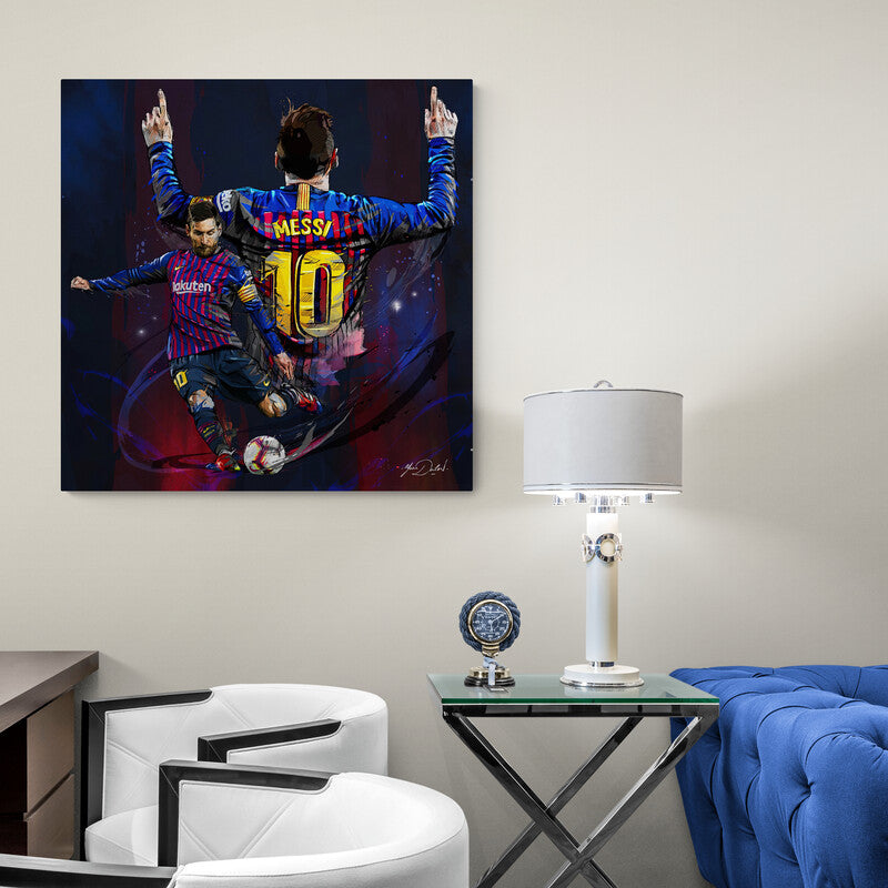 Messi #6 - Canvas Mérida Fine Print Art