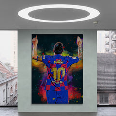 Messi #7 - Canvas Mérida Fine Print Art