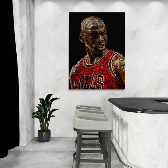 Michael Jordan IV - Canvas Mérida Fine Print Art