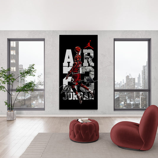 Michael Jordan IX - Canvas Mérida Fine Print Art