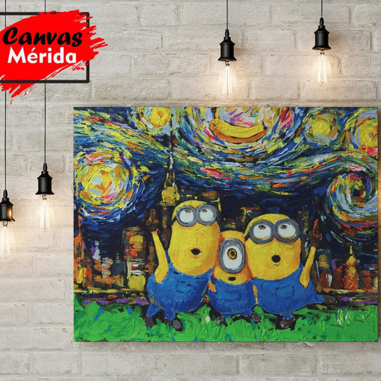 Minions Despicable Me - Canvas Mérida Fine Print Art