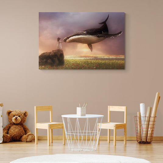 Moby Dick - Canvas Mérida Fine Print Art