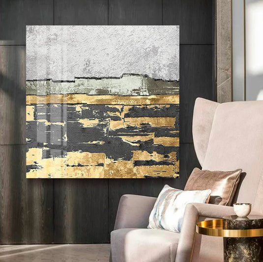 Modern Abstract Painting - Canvas Mérida Fine Print Art