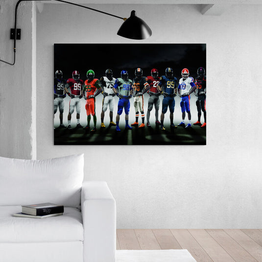 NFL Players - Canvas Mérida Fine Print Art