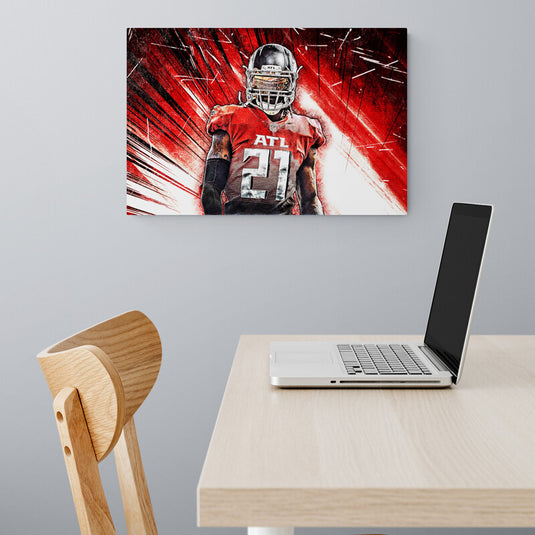 NFL Todd Gurley Grung Atlanta Falcons - Canvas Mérida Fine Print Art