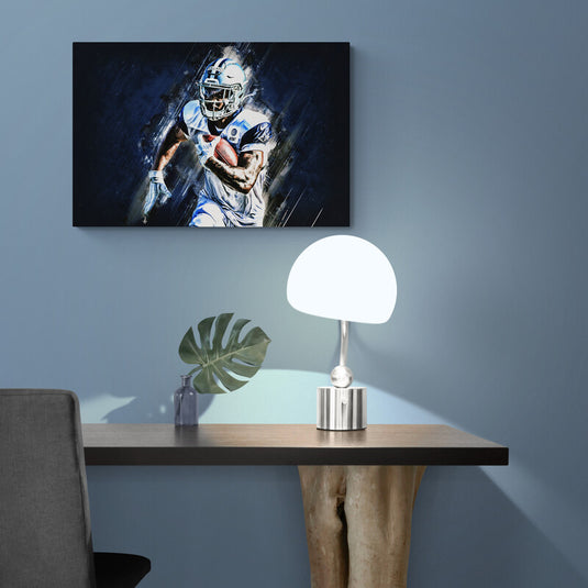 NFL Tony Pollard Dallas Cowboys - Canvas Mérida Fine Print Art