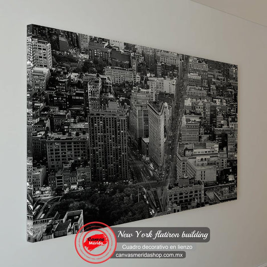 New York Flatiron Building - Canvas Mérida Fine Print Art