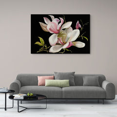 Night Magnolias - Canvas Mérida Fine Print Art