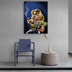 Nirvana - Canvas Mérida Fine Print Art