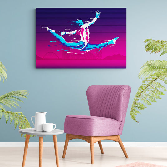 Olimpic Gymnastic - Canvas Mérida Fine Print Art