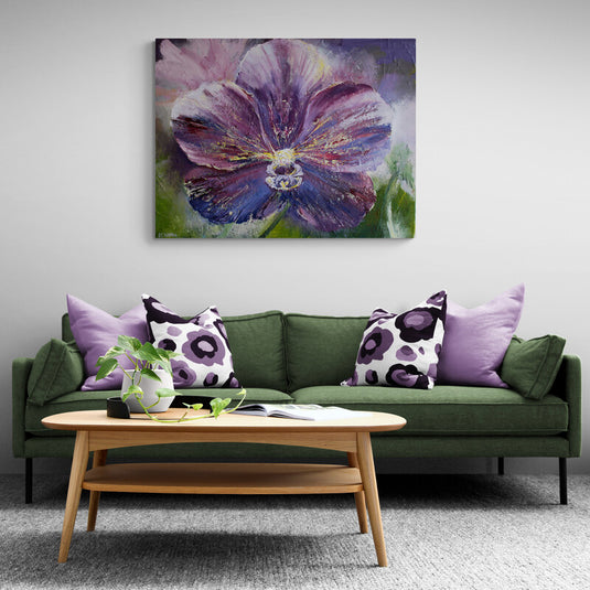 Flor Violeta Abstracta
