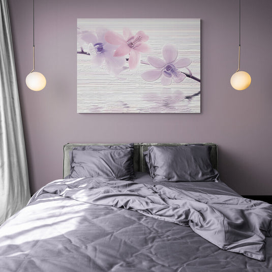 Pastel Flowers - Canvas Mérida Fine Print Art