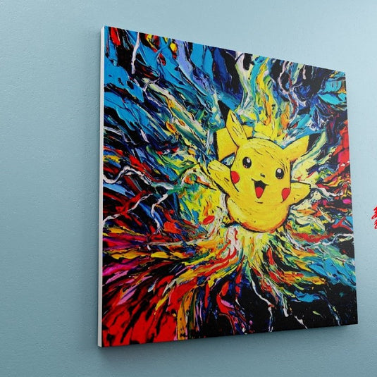 Pikachu Van Gogh Art number 1 - Canvas Mérida Fine Print Art