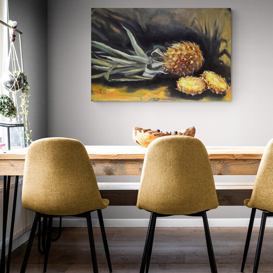 Pineapple - Canvas Mérida Fine Print Art