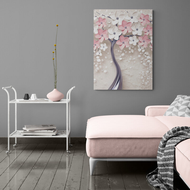 Cuadro Decorativo: Pink Flowering Tree