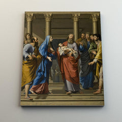 Presentación del Niño Jesús al Templo - Canvas Mérida Fine Print Art