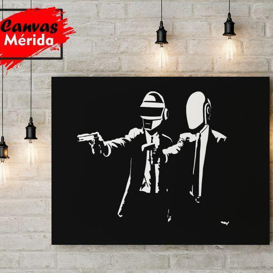 Pulp Fiction - Daft Punk - Canvas Mérida Fine Print Art