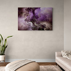 Purple Storm - Canvas Mérida Fine Print Art