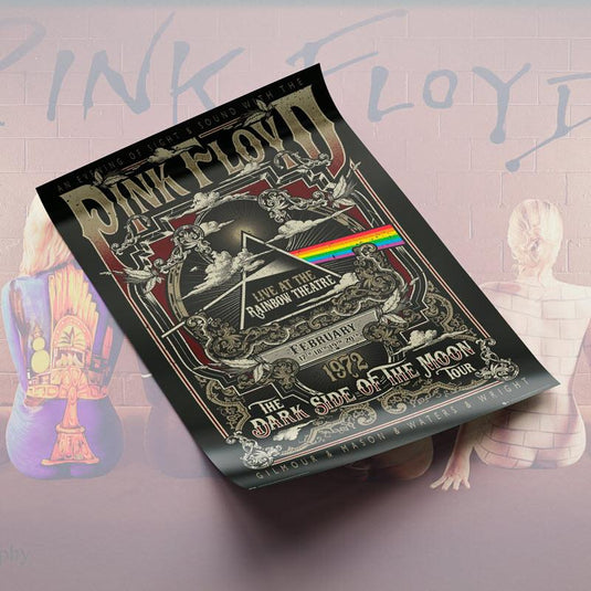 Rainbow Theatre (Pink Floyd) - Canvas Mérida Fine Print Art