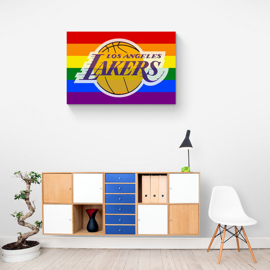 Rainbow Lakers - Canvas Mérida Fine Print Art