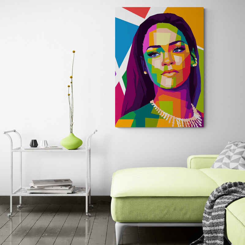 Rihanna - Canvas Mérida Fine Print Art