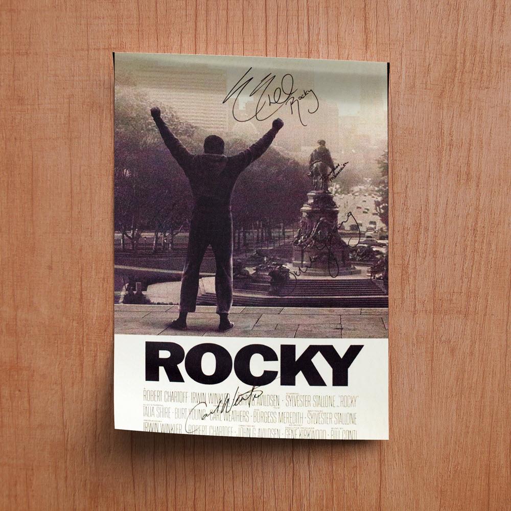 Rocky #2 - Canvas Mérida Fine Print Art