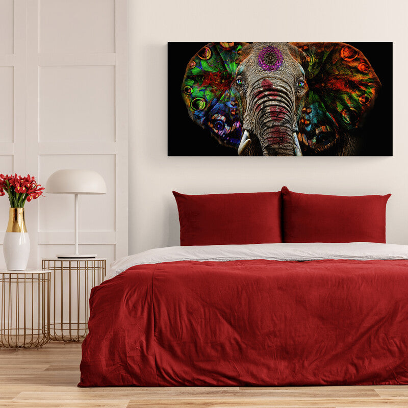 Royal Elephant - Canvas Mérida Fine Print Art