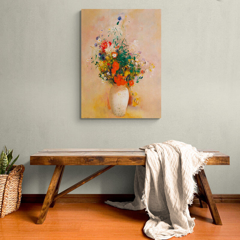 Vase of Flowers_Odilon Redon - Canvas Mérida Fine Print Art