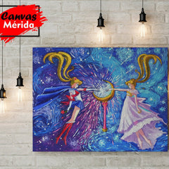 Sailor Moon - Canvas Mérida Fine Print Art