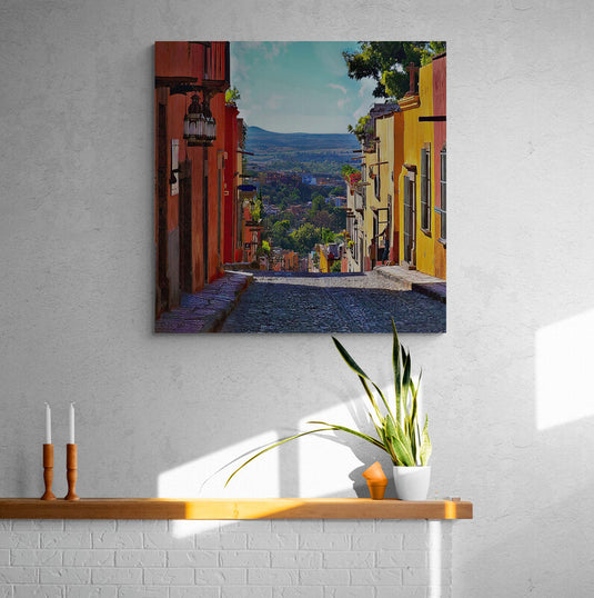 San miguel de allende - Canvas Mérida Fine Print Art