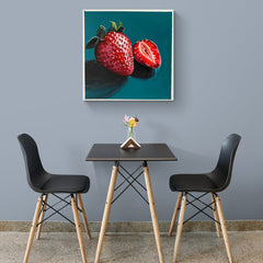 Strawberries #3 - Canvas Mérida Fine Print Art