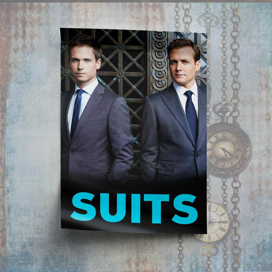 Suits #1 - Canvas Mérida Fine Print Art