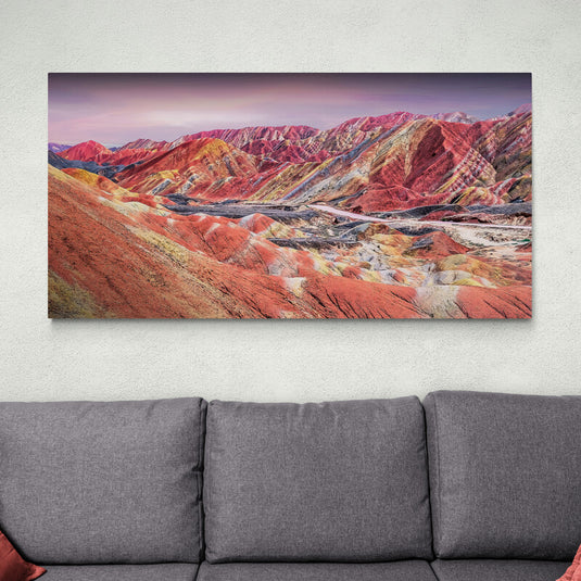 Summer Sunset in China - Canvas Mérida Fine Print Art
