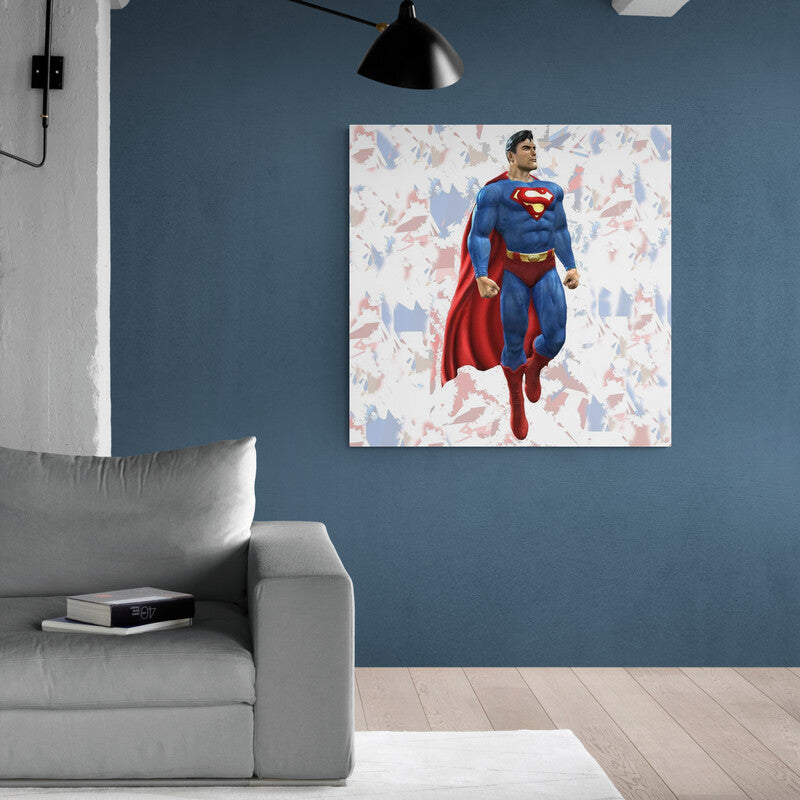 Superman - Canvas Mérida Fine Print Art