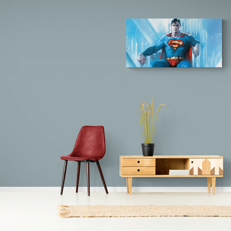 Superman is King - Canvas Mérida Fine Print Art