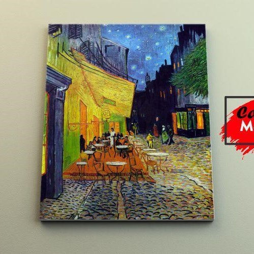 Terraza de Café por la Noche - Vincent Van Gogh - Canvas Mérida Fine Print Art