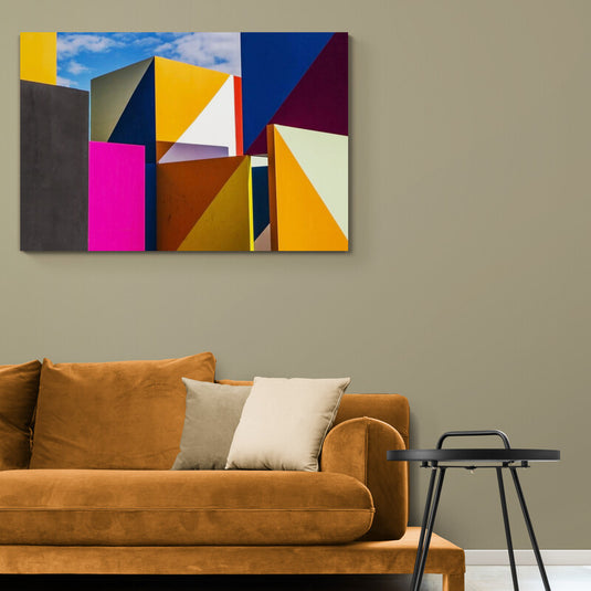 The Big City Abstract - Canvas Mérida Fine Print Art