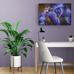 The Butterfly and the Orchid - Canvas Mérida Fine Print Art