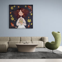 The Lake of Wishes - Canvas Mérida Fine Print Art