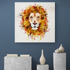 The Lion King - Canvas Mérida Fine Print Art