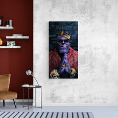 The King Thanos - Canvas Mérida Fine Print Art