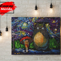 Totoro - Canvas Mérida Fine Print Art