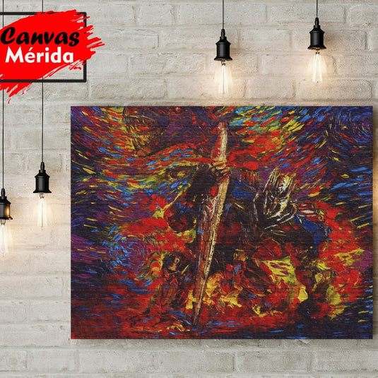Transformers Optimus - Canvas Mérida Fine Print Art