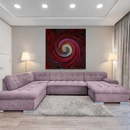 Tunnel of Colors - Canvas Mérida Fine Print Art