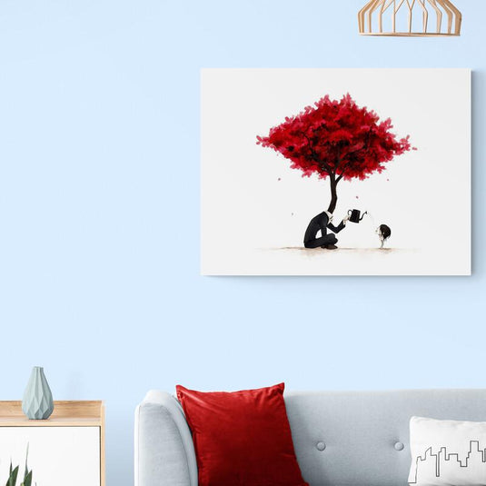 Watering Dreams - Canvas Mérida Fine Print Art