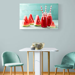 Watermelon Smoothie - Canvas Mérida Fine Print Art