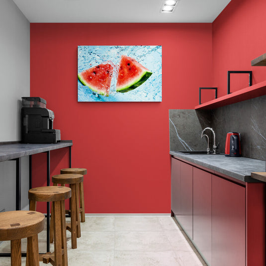 Watermelon in the Water - Canvas Mérida Fine Print Art